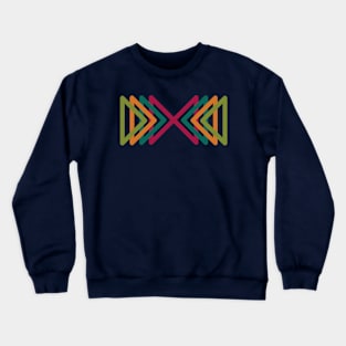 Triangles colorful Crewneck Sweatshirt